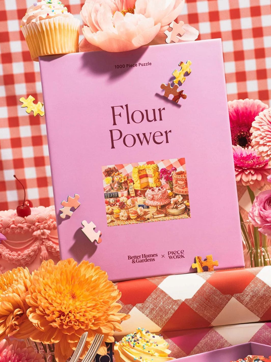 Piecework Puzzles Flour Power x Better Homes & Gardens - 1000 Piece Puzzle | Twentyseven Toronto