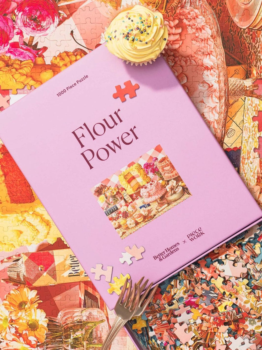Piecework Puzzles Flour Power x Better Homes & Gardens - 1000 Piece Puzzle | Twentyseven Toronto