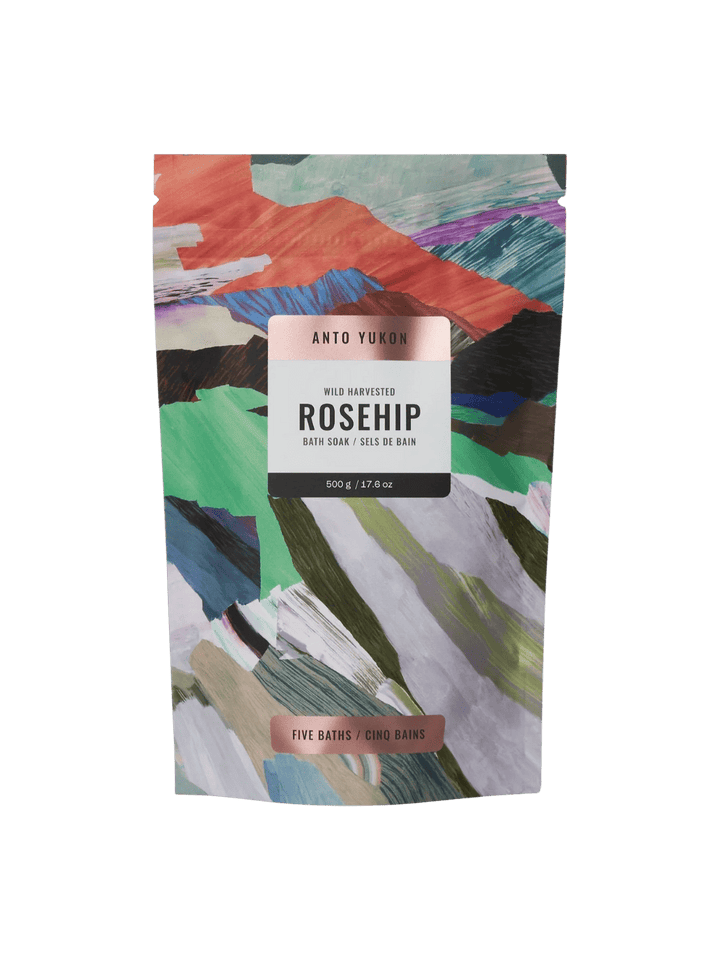 Anto Yukon Foaming Rosehip Bath Soak, 500g | Twentyseven Toronto