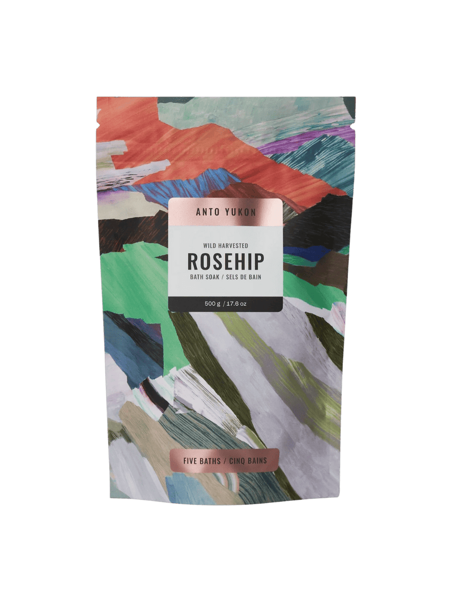 Anto Yukon Foaming Rosehip Bath Soak, 500g | Twentyseven Toronto