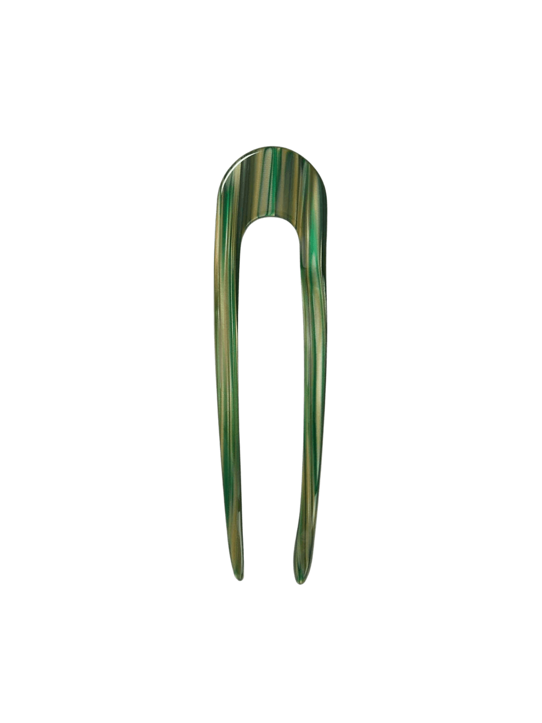 Green French hair pin in 'Meadow' from MACHETE | Twentyseven Toronto