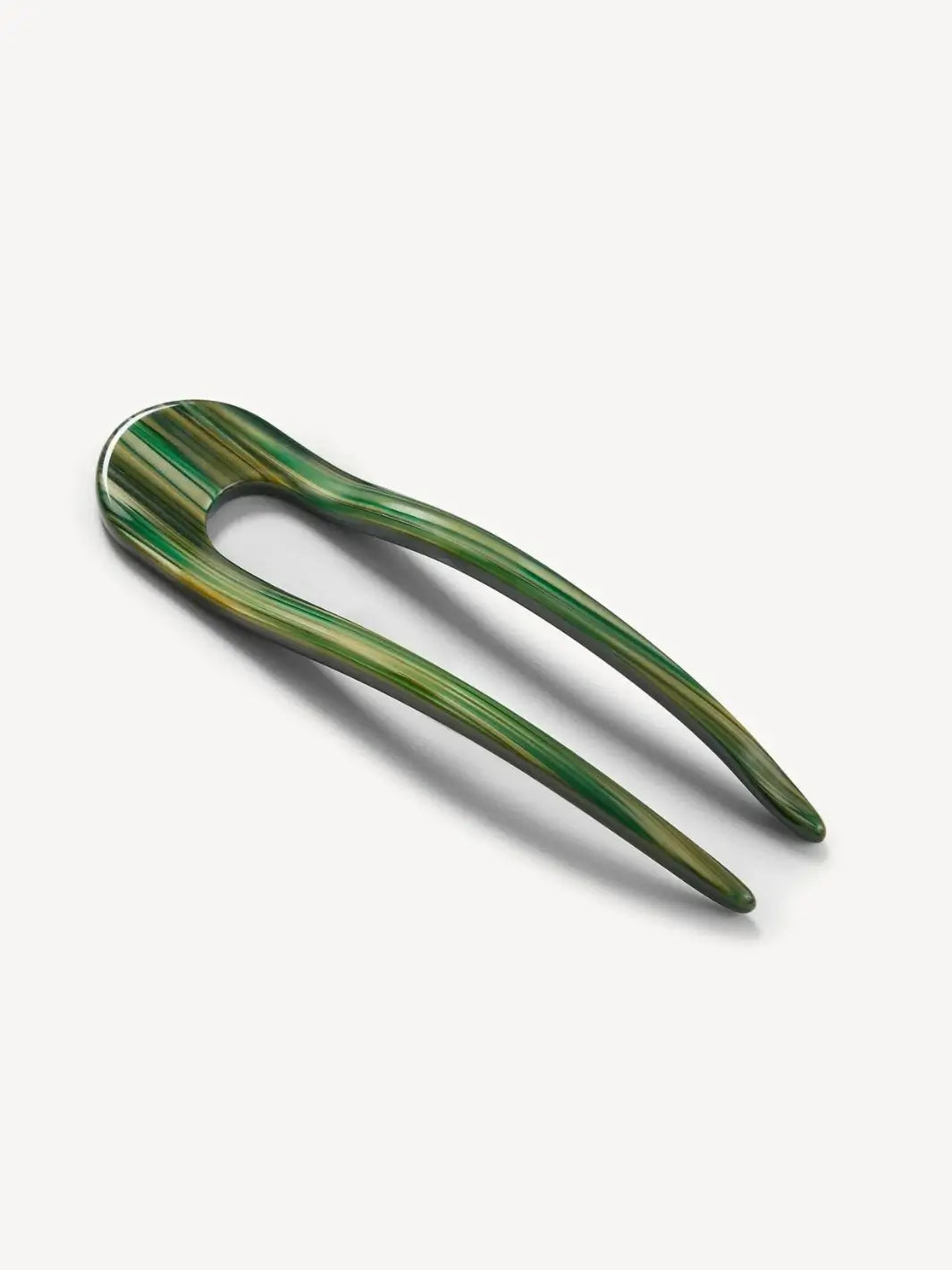 Green French hair pin in 'Meadow' from MACHETE | Twentyseven Toronto