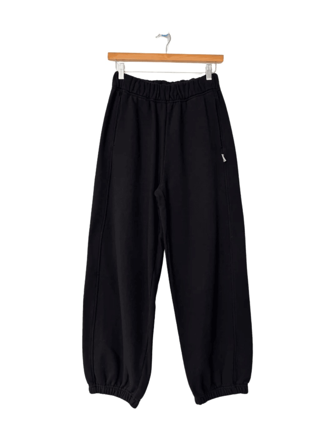 Le Bon Shoppe French Terry Balloon Pants in Black | Twentyseven Toronto