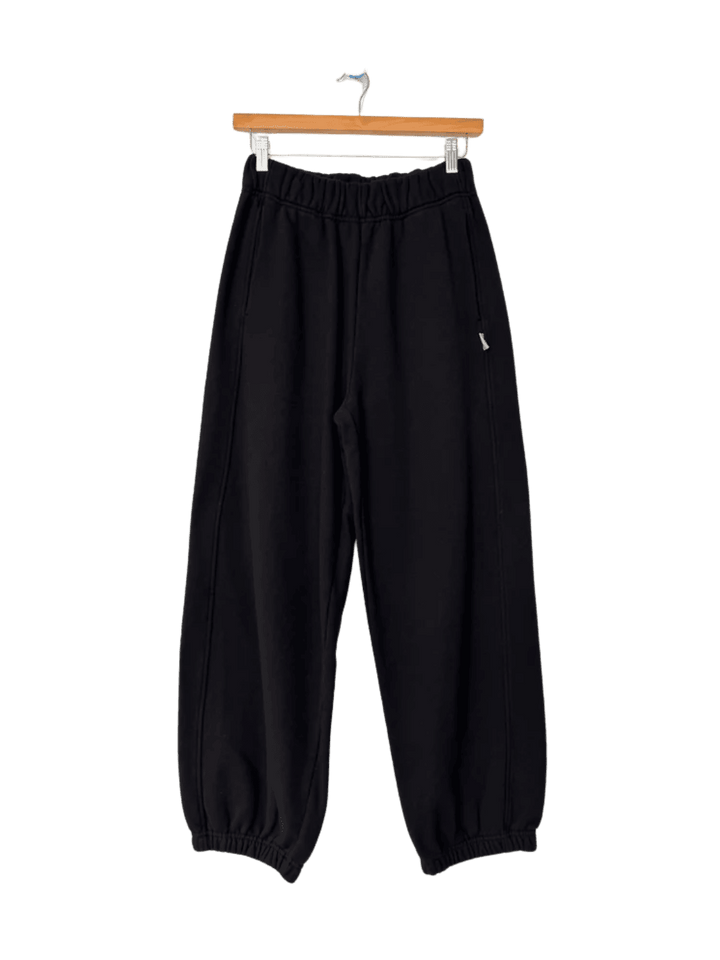 Le Bon Shoppe French Terry Balloon Pants in Black | Twentyseven Toronto