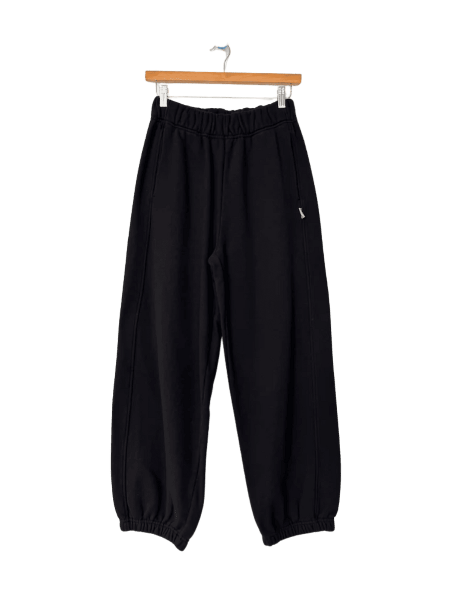 Le Bon Shoppe French Terry Balloon Pants in Black | Twentyseven Toronto