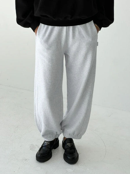 Le Bon Shoppe French Terry Balloon Pants in Icy Grey | Twentyseven