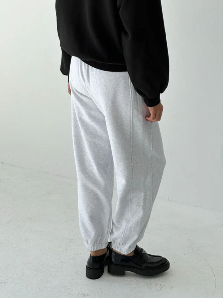 Le Bon Shoppe French Terry Balloon Pants in Icy Grey | Twentyseven Toronto