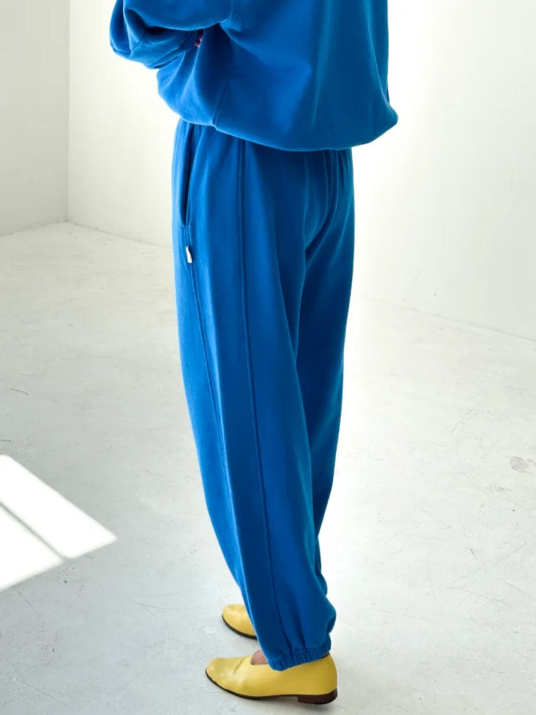 予約完売品 argue COTTON NYLON BALLOON FOODIE Le Bon Shoppe French Terry Balloon Pants in Lagoon | Twentyseven