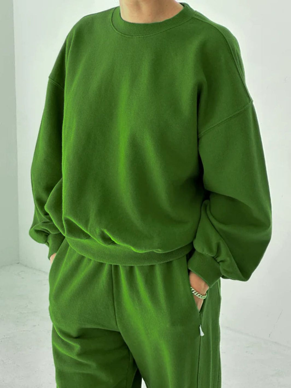 Le Bon Shoppe French Terry Core Sweatshirt in Avocado | Twentyseven Toronto