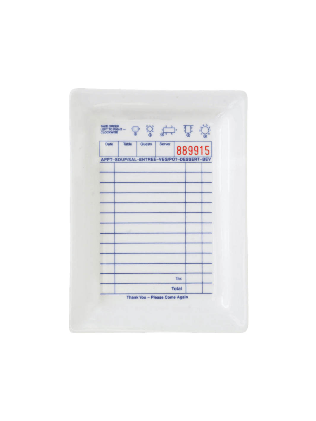 Fishs Eddy Funny Little Trays in Guest Check | Twentyseven Toronto