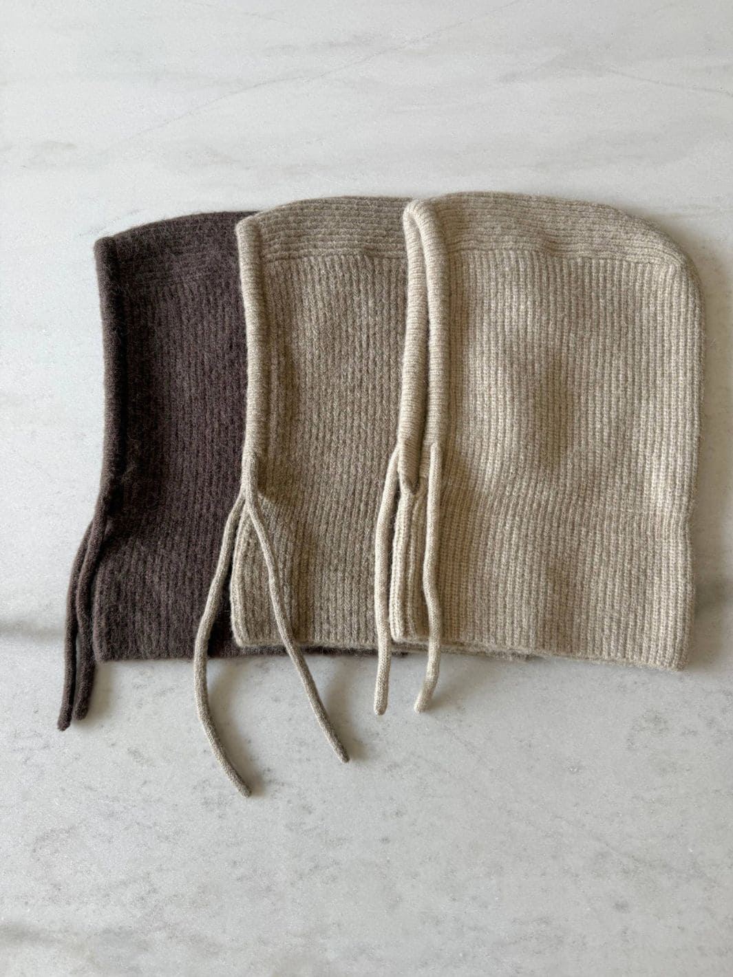 Billy Bamboo Fuzzy Alpaca Balaclava Neutrals - Brown | Twentyseven Toronto