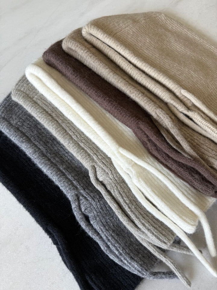 Billy Bamboo Fuzzy Alpaca Balaclava - Neutrals | Twentyseven Toronto