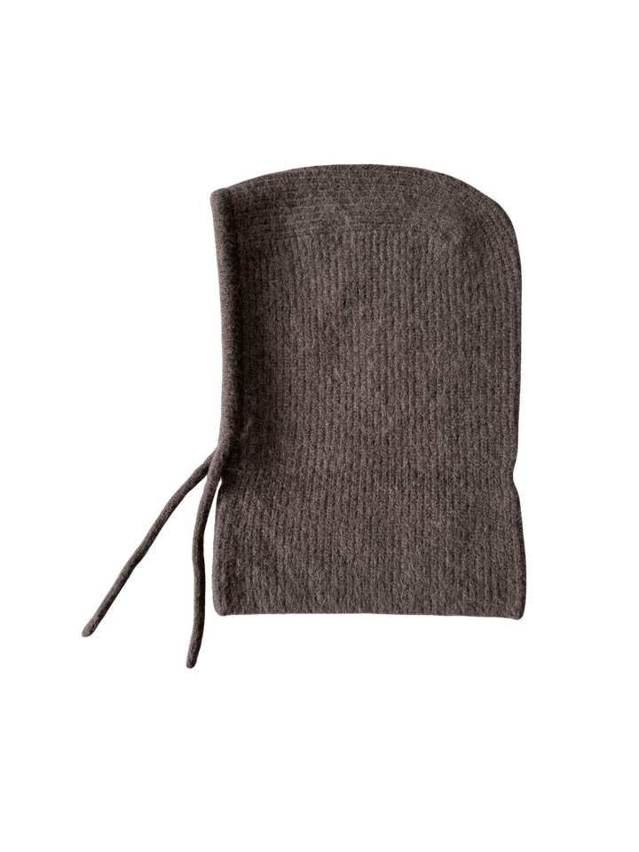 Billy Bamboo Fuzzy Alpaca Balaclava Neutrals - Walnuts Brown | Twentyseven Toronto