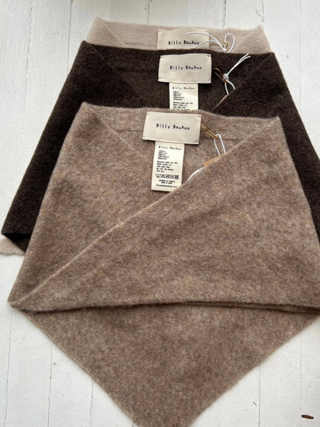 Billy Bamboo Fuzzy Wool Cravat Scarf | Twentyseven Toronto