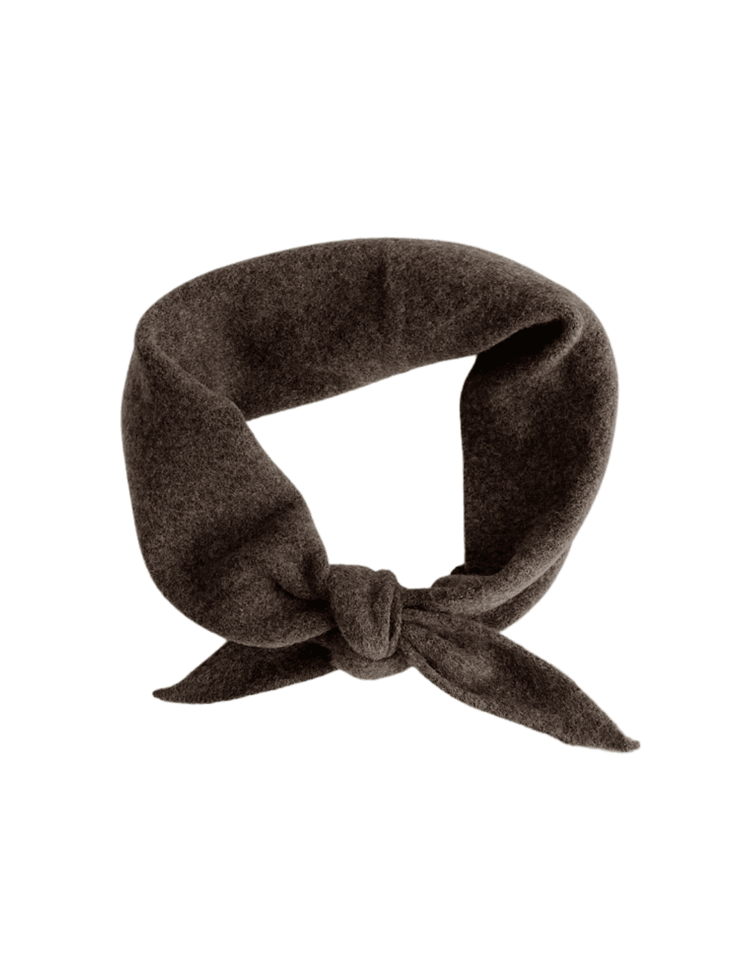 Billy Bamboo Fuzzy Wool Cravat Scarf, Brown | Twentyseven Toronto