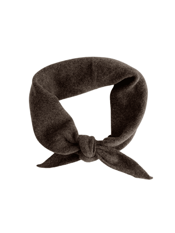 Billy Bamboo Fuzzy Wool Cravat Scarf, Brown | Twentyseven Toronto