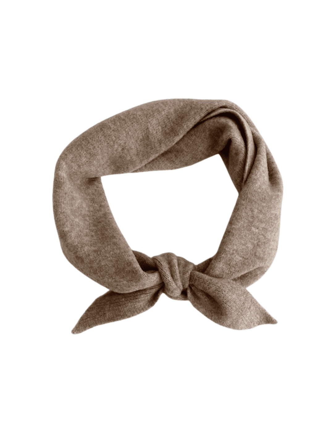 Billy Bamboo Fuzzy Wool Cravat Scarf, Mushroom | Twentyseven Toronto