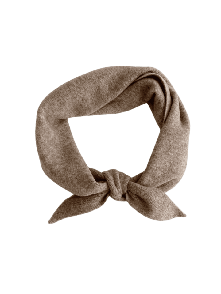 Billy Bamboo Fuzzy Wool Cravat Scarf, Mushroom | Twentyseven Toronto