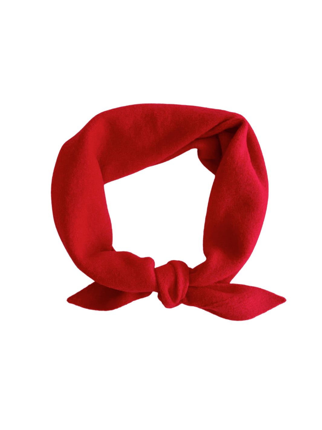 Billy Bamboo Fuzzy Wool Cravat Scarf, Red Coral | Twentyseven Toronto