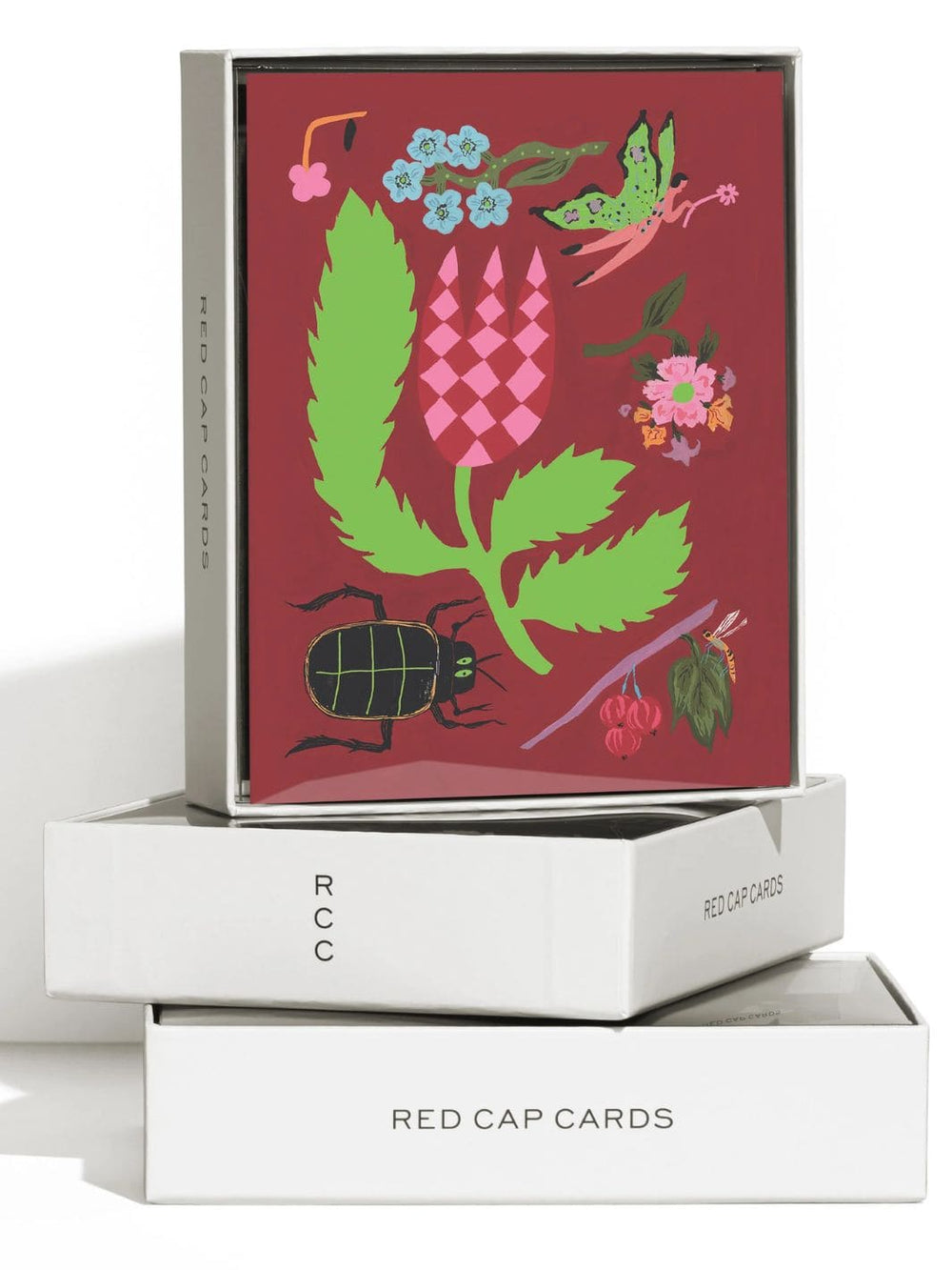Red Cap Cards Garden Fairy Everyday Greeting Card by Emily Isabella | Twentyseven Toronto