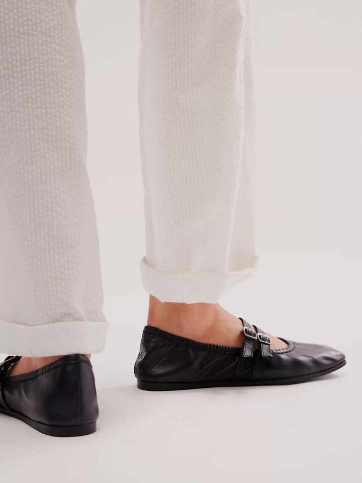 Free People Gemini Ballet Flats - Black | Twentyseven Toronto