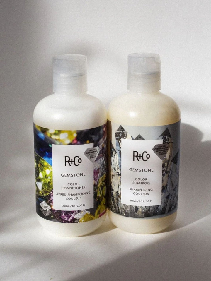 R+Co GEMSTONE ChromoHance Color Shampoo and Conditioner | Twentyseven Toronto