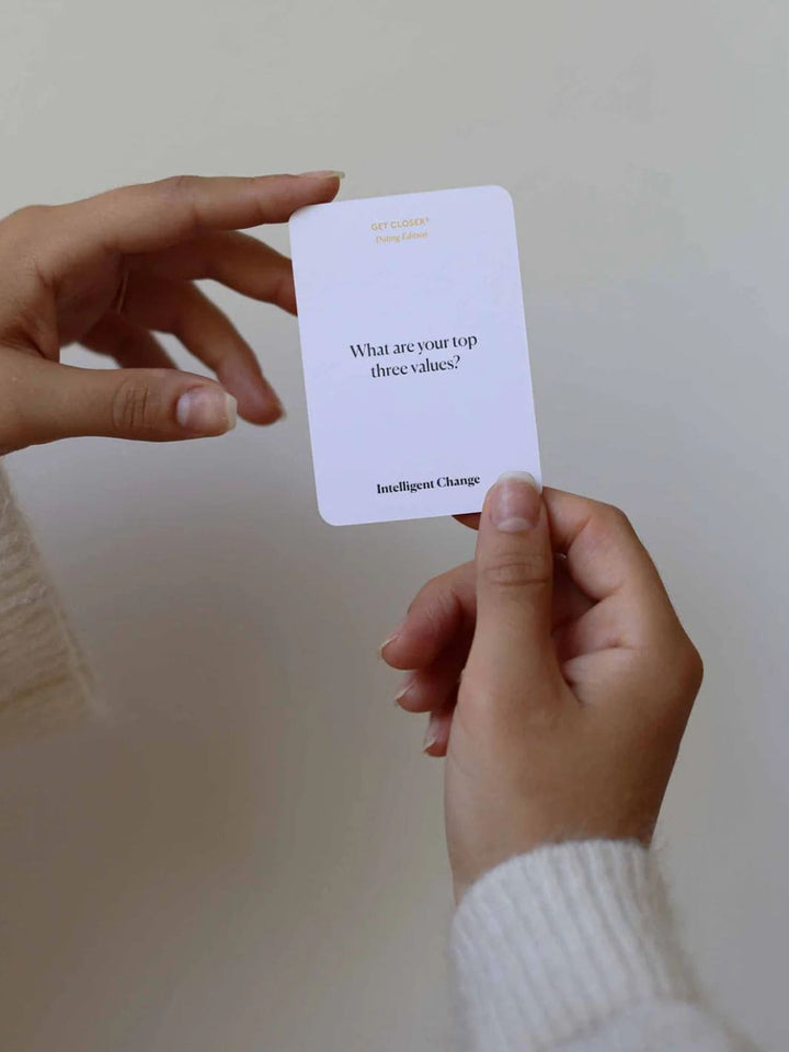 Intelligent Change Get Closer Dating Edition Question Card Game | Twentyseven Toronto