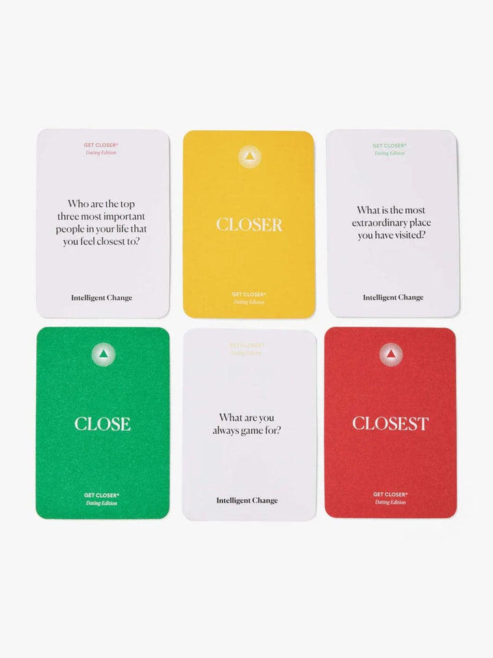 Intelligent Change Get Closer Dating Edition Question Card Game | Twentyseven Toronto