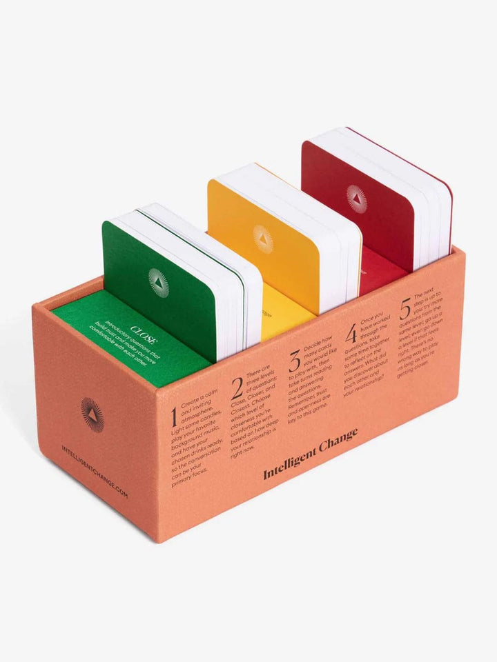 Intelligent Change Get Closer Dating Edition Question Card Game | Twentyseven Toronto