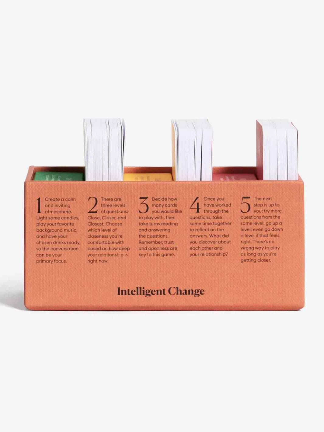 Intelligent Change Get Closer Dating Edition Question Card Game | Twentyseven Toronto