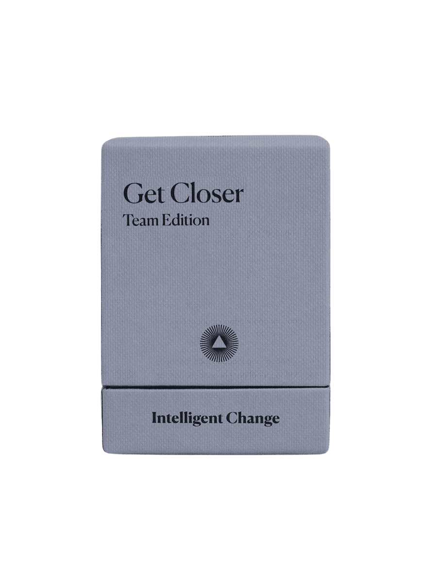 Intelligent Change Get Closer Team Edition Question Card Game | Twentyseven Toronto