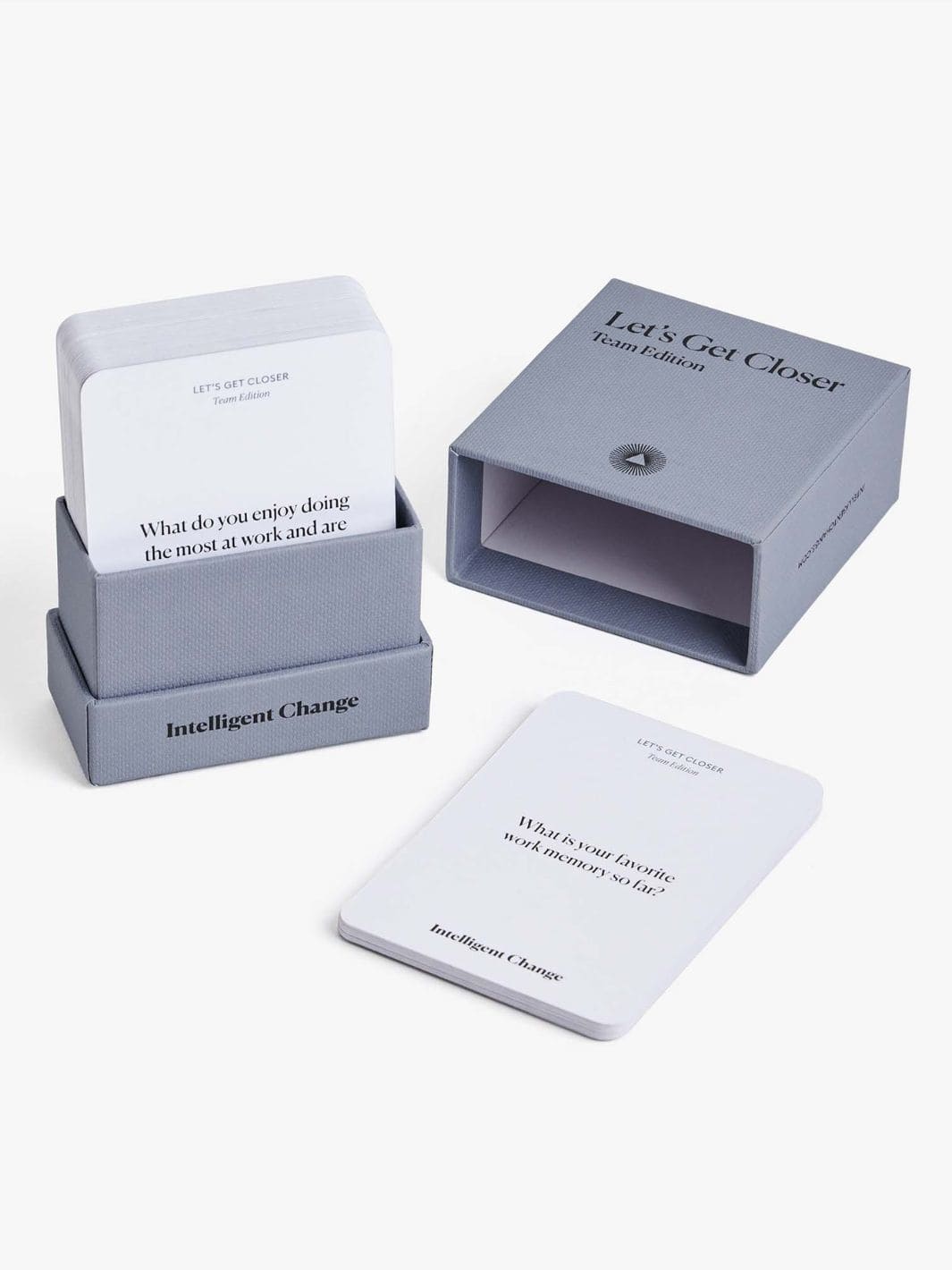 Intelligent Change Get Closer Team Edition Question Card Game | Twentyseven Toronto