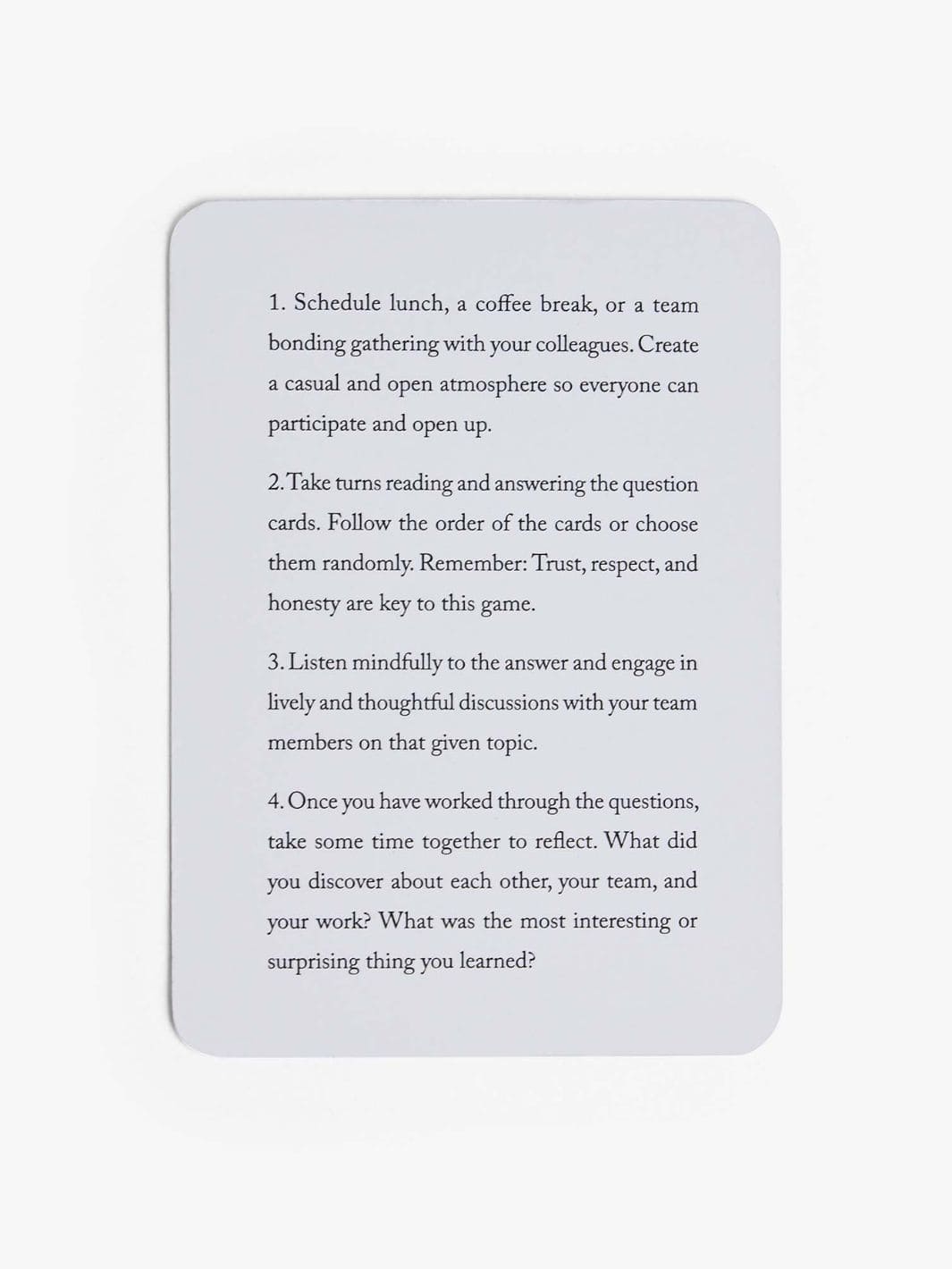 Intelligent Change Get Closer Team Edition Question Card Game | Twentyseven Toronto