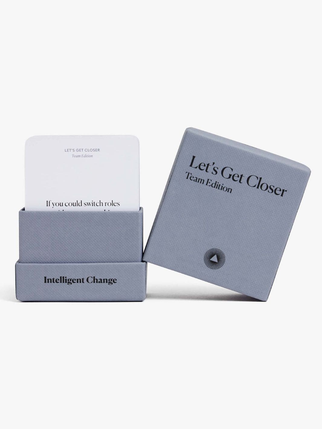 Intelligent Change Get Closer Team Edition Question Card Game | Twentyseven Toronto