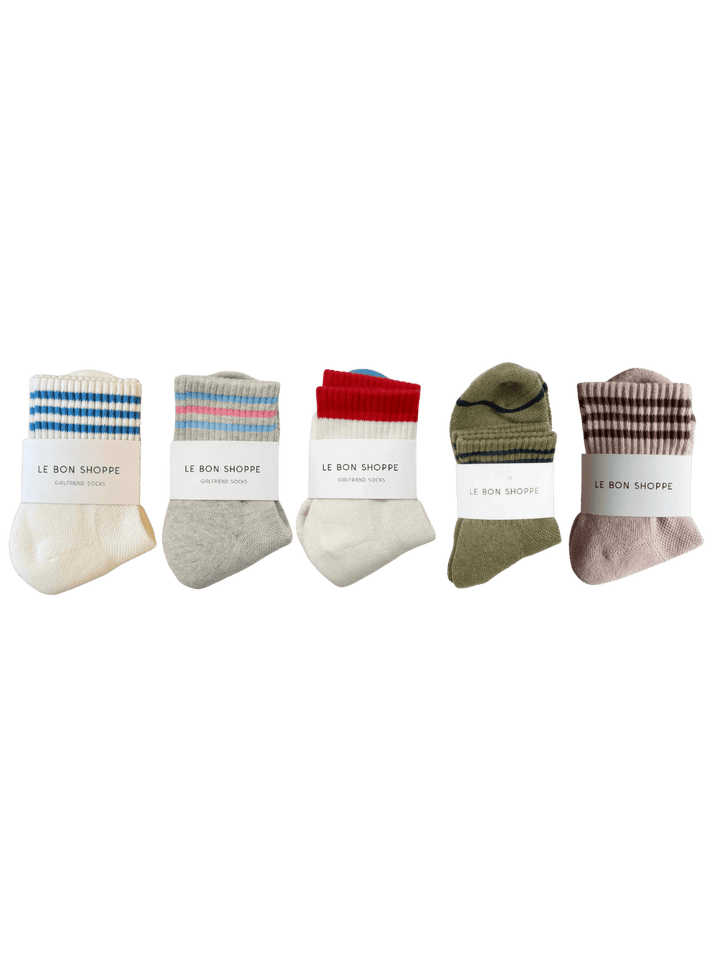 Le Bon Shoppe Girlfriend Sock Brights Set - Pack of 5 | Twentyseven Toronto