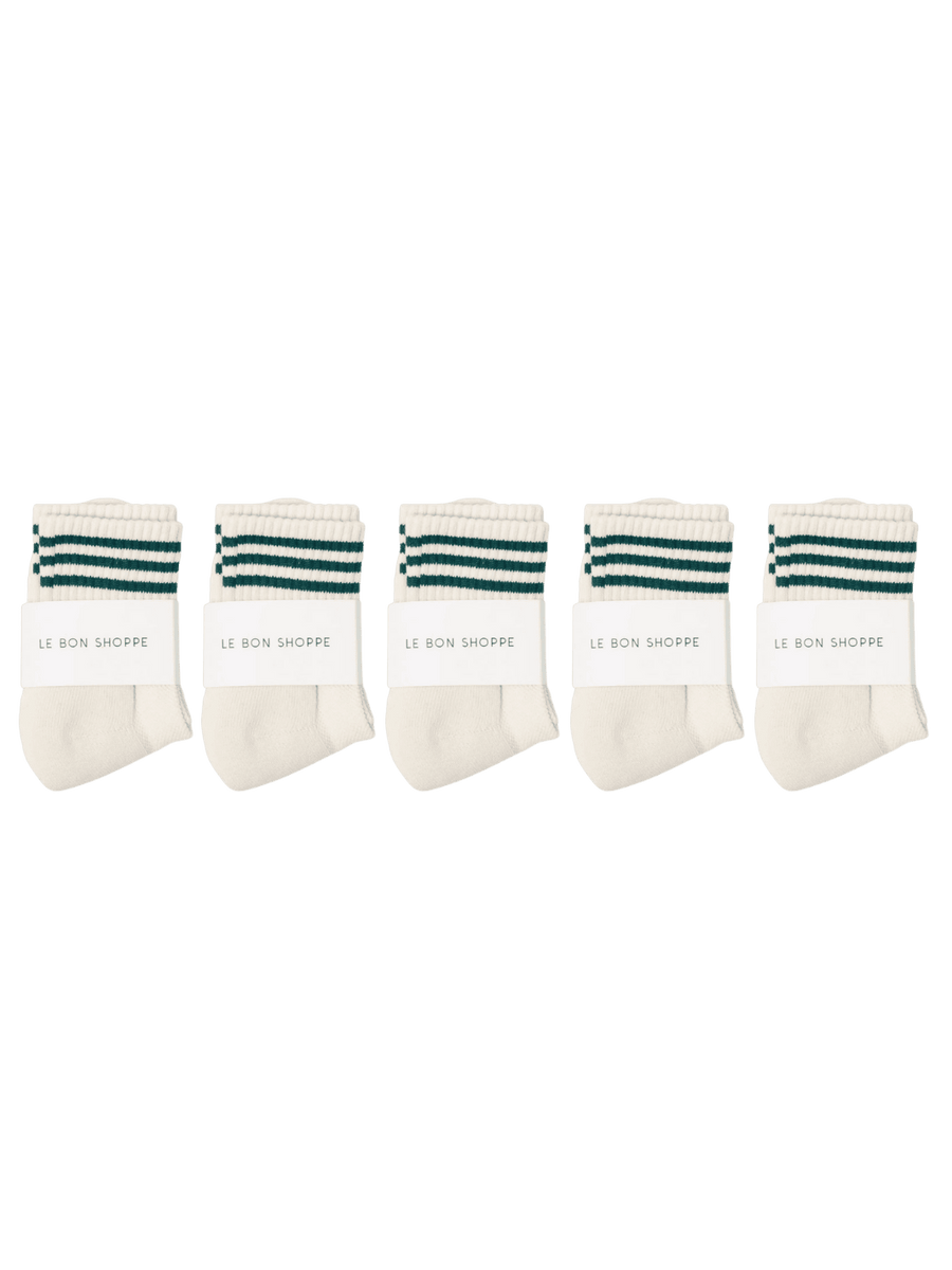 Le Bon Shoppe Girlfriend Sock Egret Set - Pack of 5 | Twentyseven Toronto