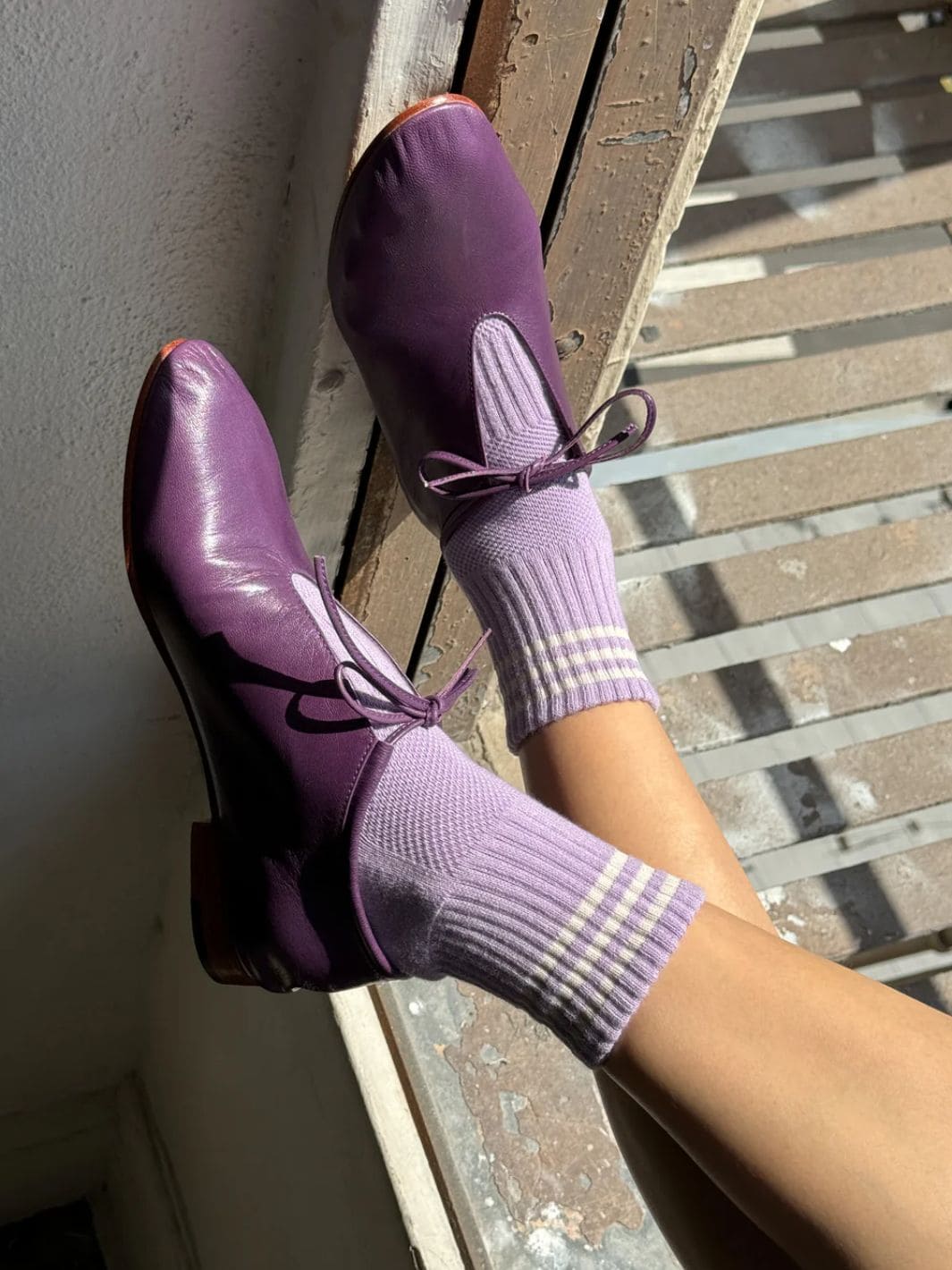 Twentyseven Toronto - Le Bon Shoppe  Girlfriend Sock - Iris