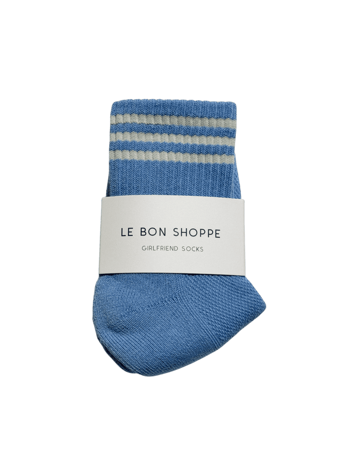 Le Bon Shoppe Girlfriend Sock - Parisian Blue | Twentyseven Toronto 