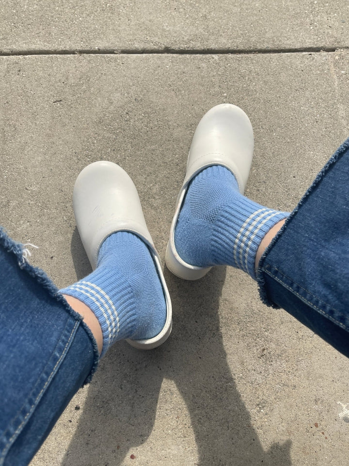 Le Bon Shoppe Girlfriend Sock - Parisian Blue | Twentyseven Toronto 
