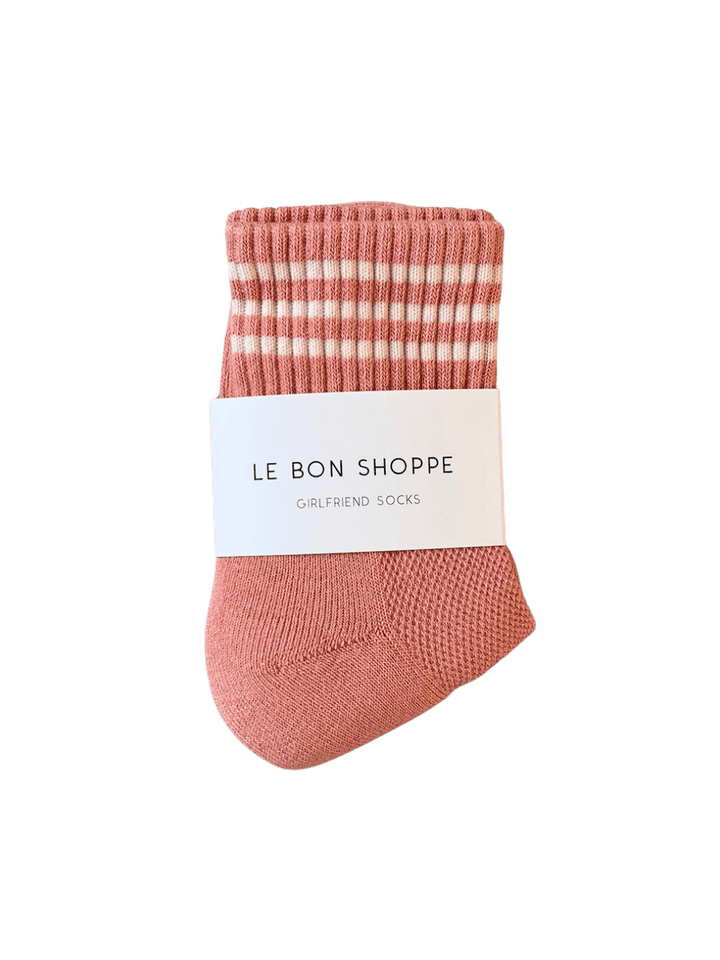 Twentyseven Toronto - Le Bon Shoppe Girlfriend Sock - Salmon