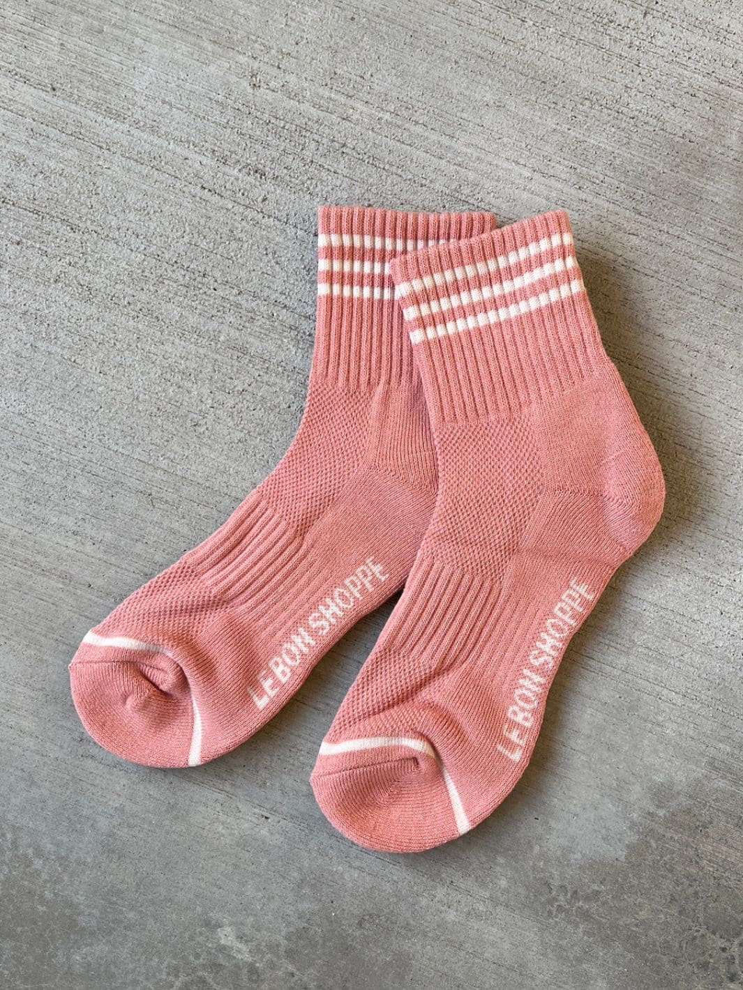 Twentyseven Toronto - Le Bon Shoppe Girlfriend Sock - Salmon