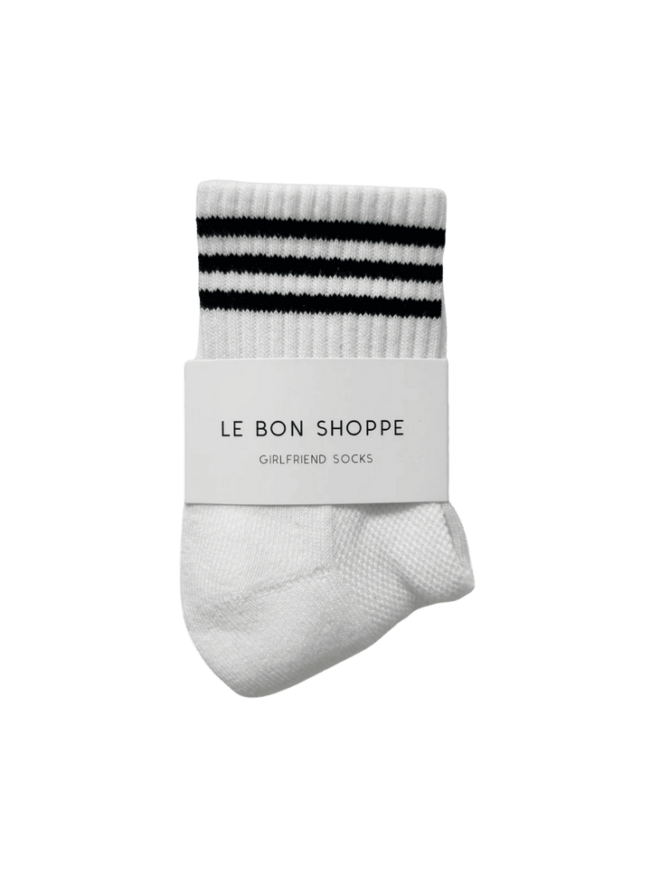 Le Bon Shoppe Girlfriend Sock - White | Twentyseven Toronto 