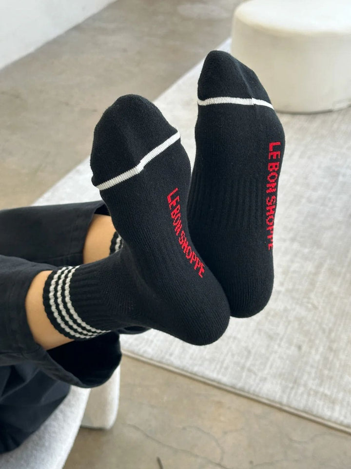 Twentyseven Toronto - Le Bon Shoppe Girlfriend Socks - Black