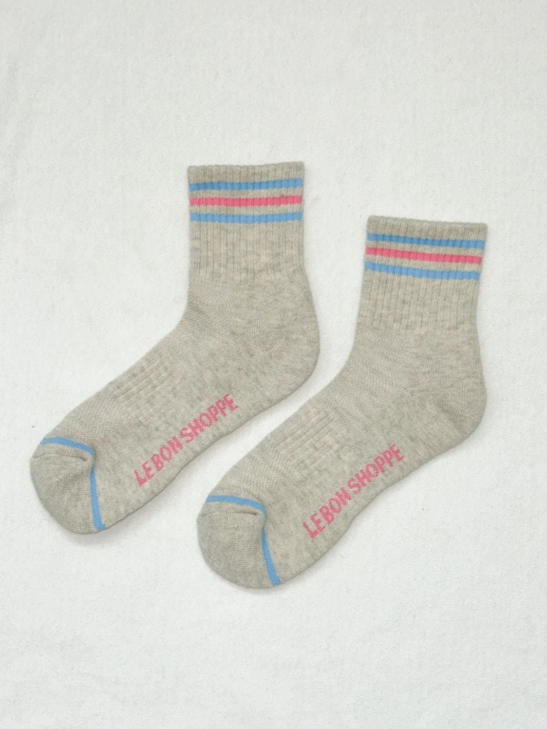 Le Bon Shoppe Girlfriend Sock - Bright Grey | Twentyseven Toronto 