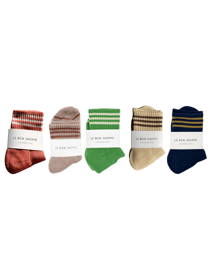 Le Bon Shoppe Girlfriend Sock Brights Set - Pack of 5 | Twentyseven Toronto