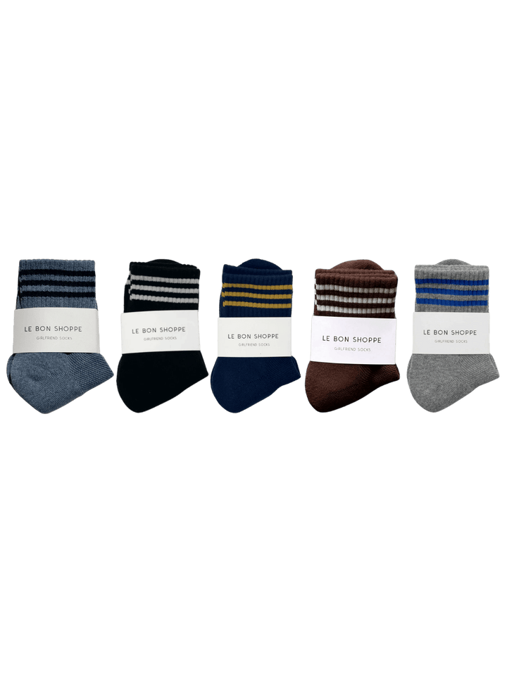Le Bon Shoppe Girlfriend Sock Dark Set - Pack of 5 | Twentyseven Toronto