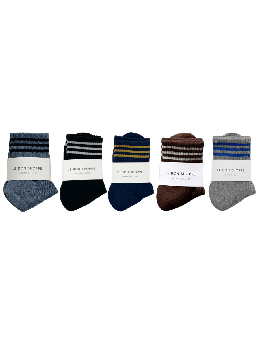 Le Bon Shoppe Girlfriend Sock Dark Set - Pack of 5 | Twentyseven Toronto