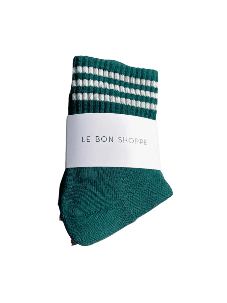 Le Bon Shoppe Girlfriend Socks - Hunter Green | Twentyseven Toronto