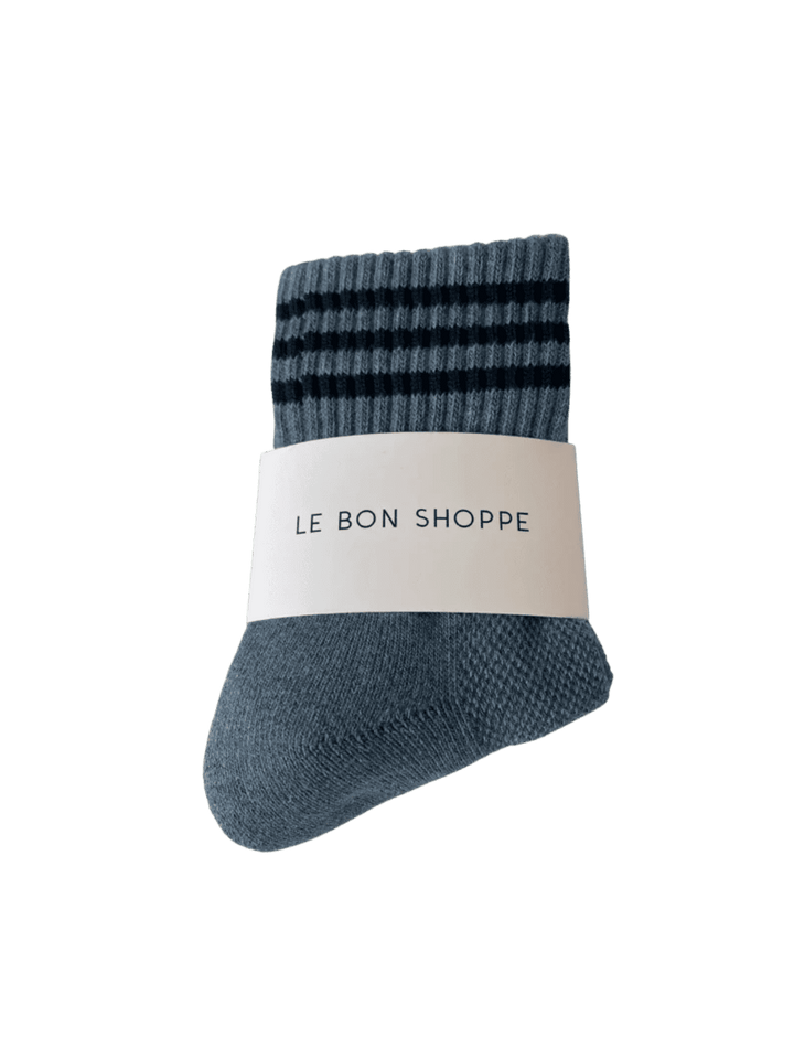 Le Bon Shoppe Girlfriend Socks - Indigo | Twentyseven Toronto