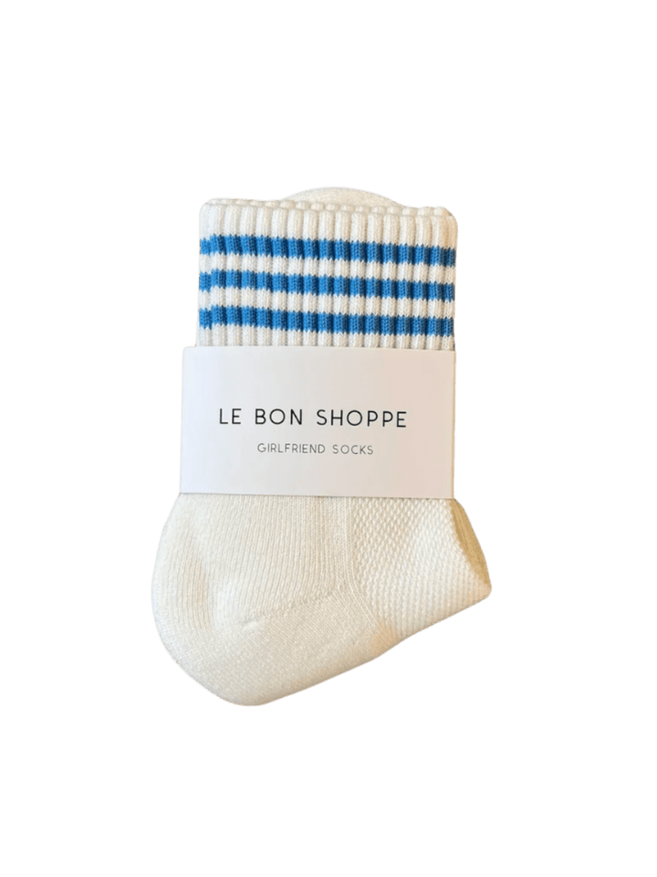 Le Bon Shoppe Girlfriend Socks - Ivory | Twentyseven Toronto